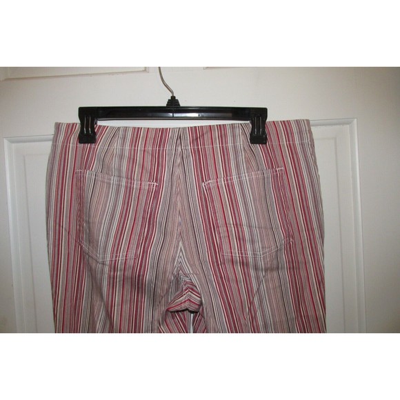 Xhilaration Juniors Multicolor Striped Mid-Rise Stretch Capri Pants Size 13 - Picture 5 of 7